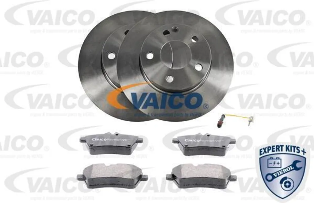 Kit Freins Avant Disques et Plaquettes pour Mercedes Classe A W169