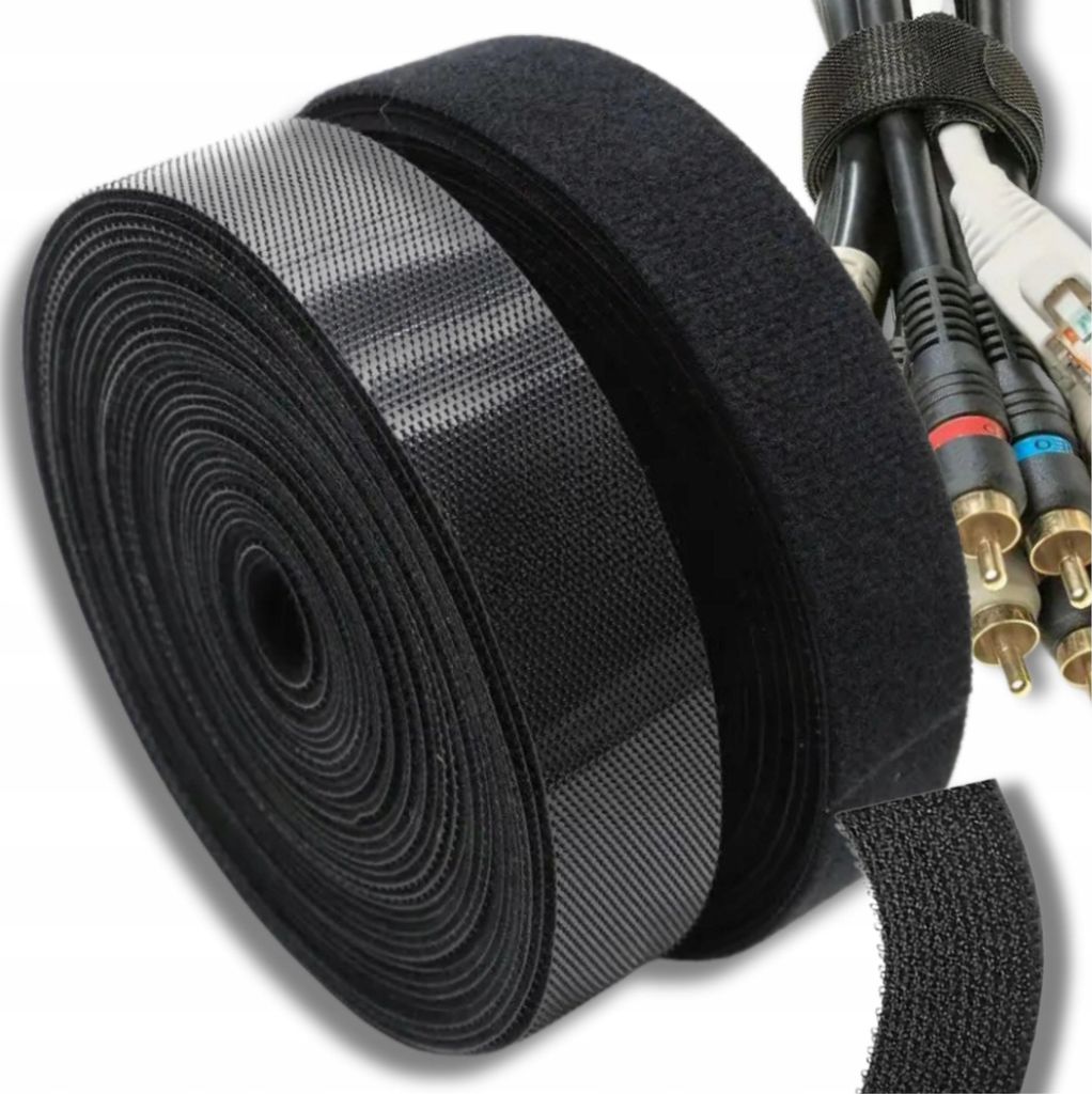 EDIBAZZAR | Klettband Kabel-Organizer Kabelbinder Produktbild 