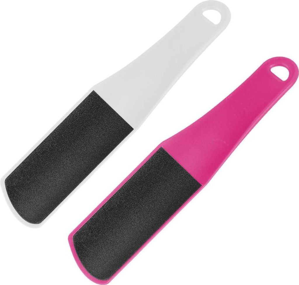 Hornhautentferner für die Füße, 2 Stück, Fußfeilen für abgestorbene Haut, Pediküre-Werkzeuge (2 Stück/Packung)