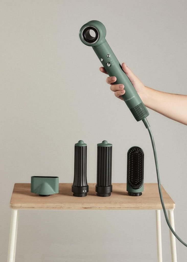 CREATE - ION STYLER PRO - Asciugacapelli e spazzola per lo Immagine del prodotto 