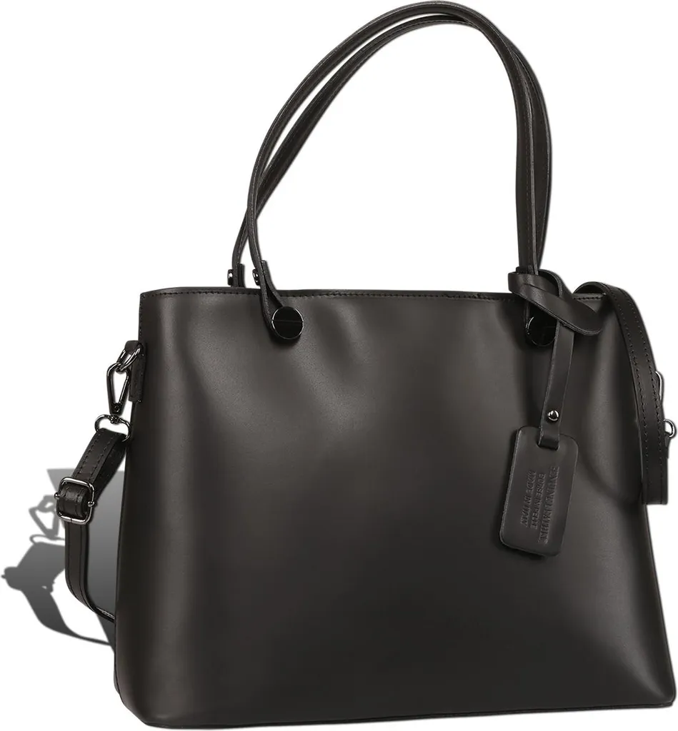 Toscanto Borsa a Tracolla Donna in Pelle Nera D2OTT175SS1 - Shop Online