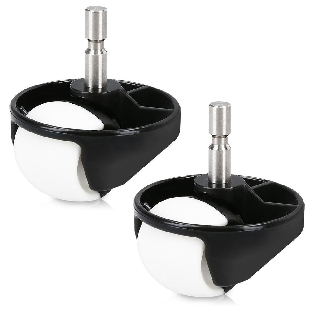 kwmobile 2x Vorderradmodul kompatibel mit iRobot Roomba Serie 500/600/700/800/900 - Front Räder Ersatzrad Set - Staubsauger Zubehör für Saugroboter