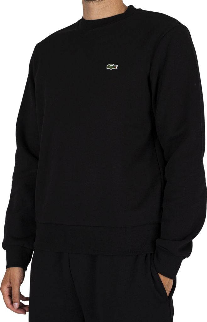Lacoste Pullover Sweatshirt aus aufgerauter Baumwolle mit Produktbild 7