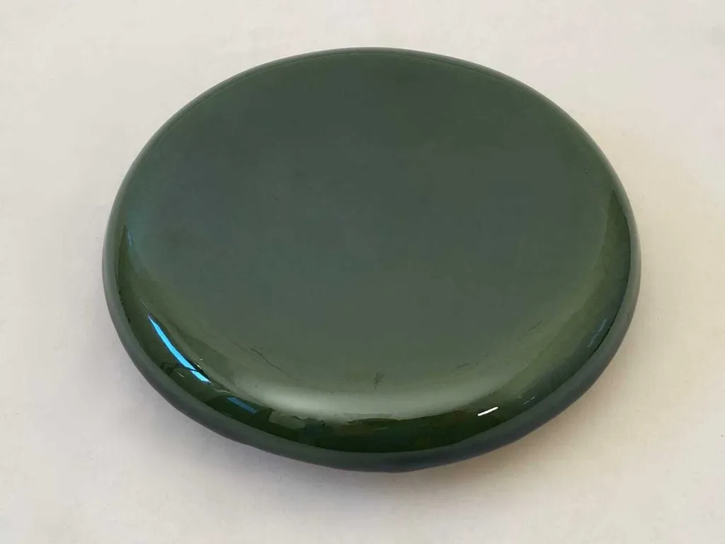Coperchio Ceramica Verde Lime per Stufa di Casa 15 cm Rotondo