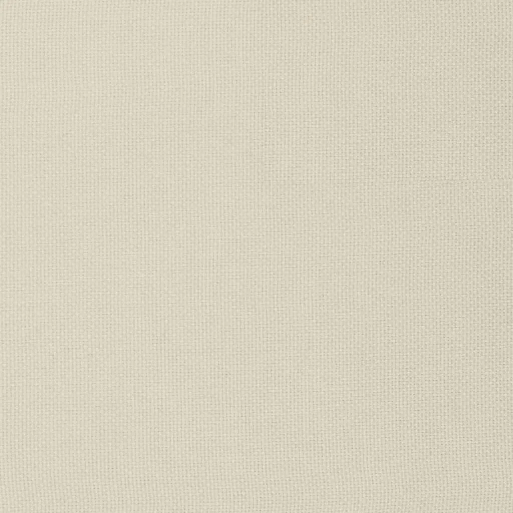 vidaXL Sgabello crema 51x41x40 cm in tessuto - Sgabello imbottito - 14
