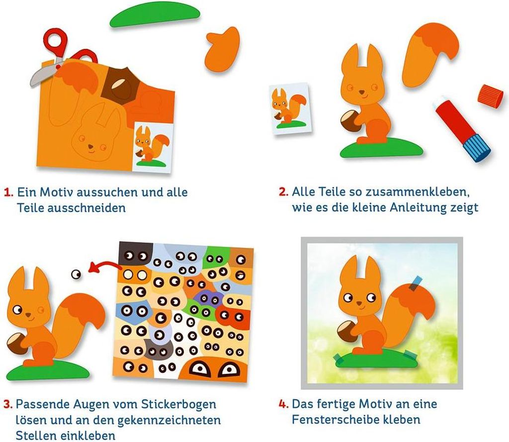 Mein bunter Herbst-Bastelblock