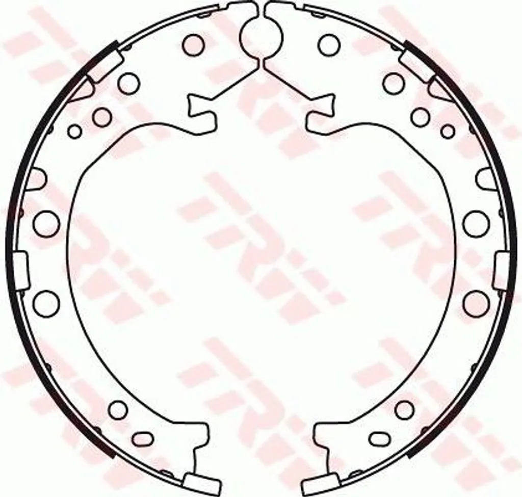 Set Ganasce TRW GS8789 per Freno a Mano Honda CR-V 43053-SWW-000