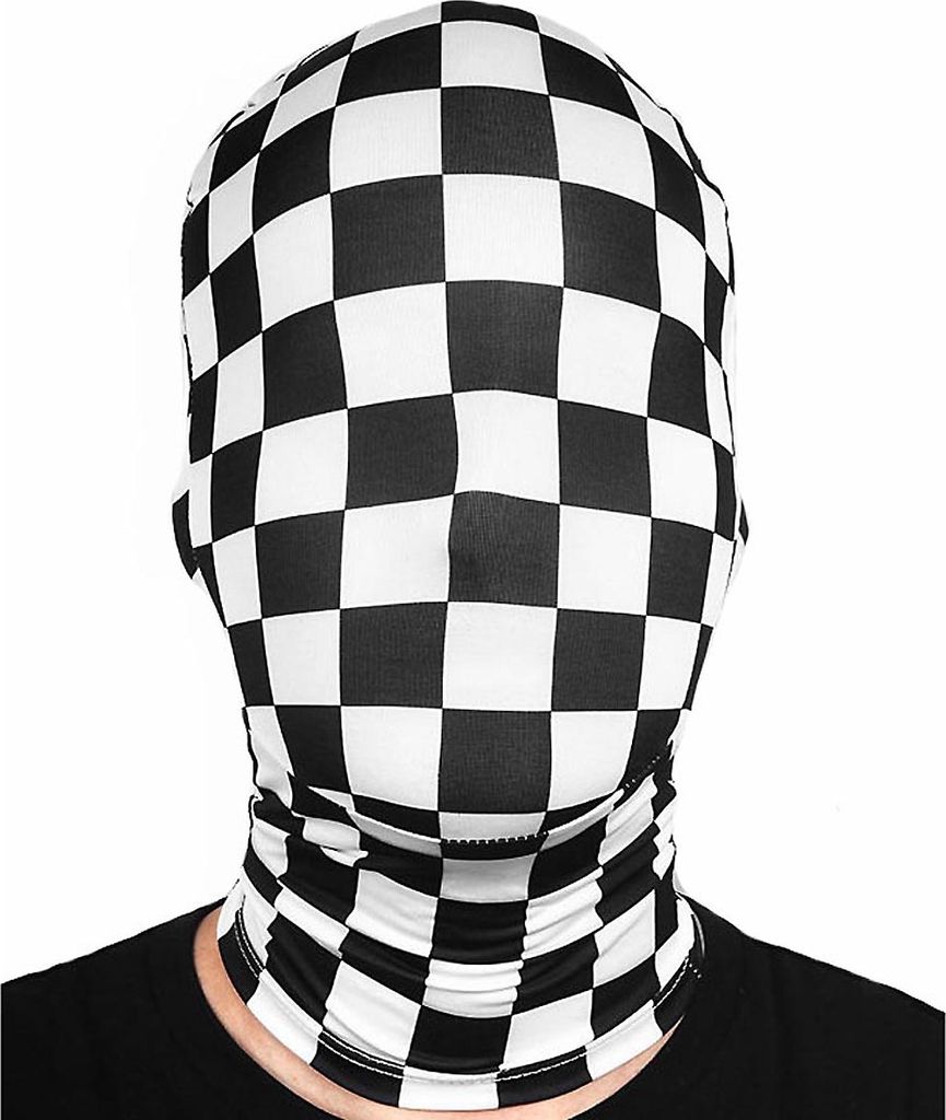 Original Premium MorphMask von Morphsuits - Schachbrett Produktbild 