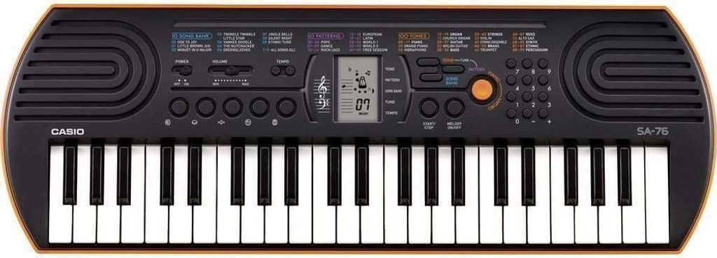 Casio Keyboard SA-76 - 44 Tasten Produktbild 