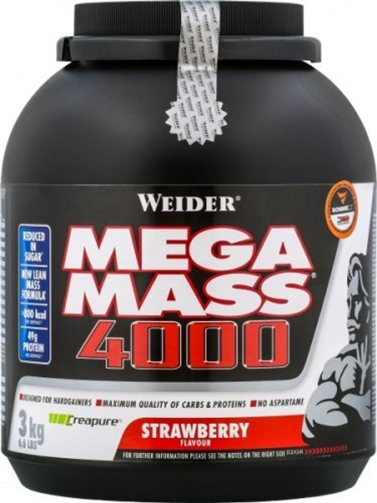 Mega Mass 4000, 3000 g, jahoda Obrázek produktu 