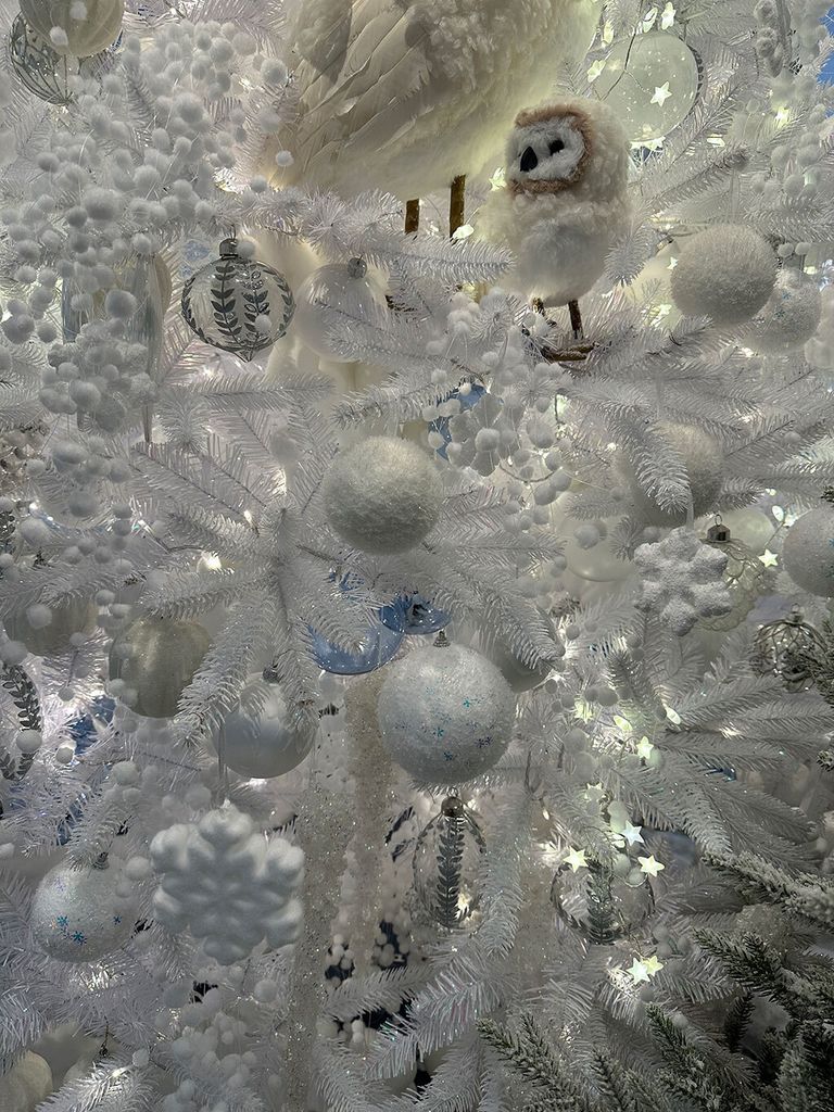 Weihnachtskugeln Glas 6cm x 10 Stück - Eisblau Produktbild 4