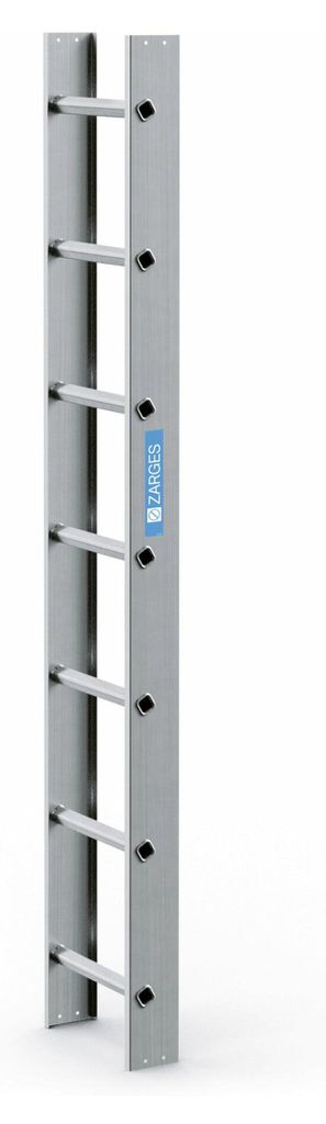 Zarges Dachleiter 7 Sprossen alu natur