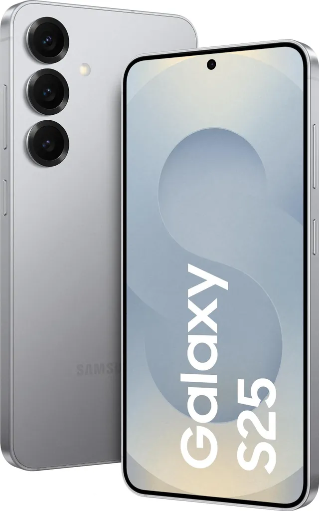 Samsung S931B Galaxy S25 5G 128GB 12GB RAM Dual Silber EU