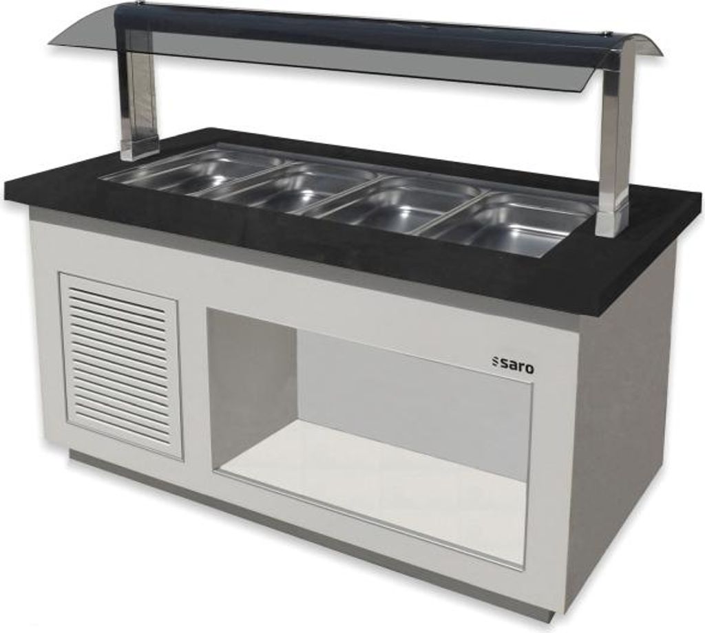Saro Heißes Buffet Modell Premium Line Sb-H170 Weiss
