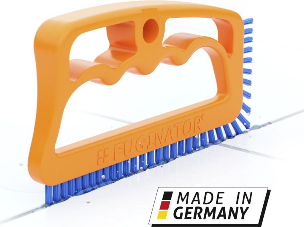 Fuginator Fugenbürste Classic Kunststoff orange/blau