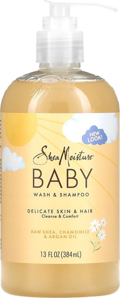 Shea Moisture Baby-Waschgel & Shampoo, von Kopf bis Fuß, Produktbild 