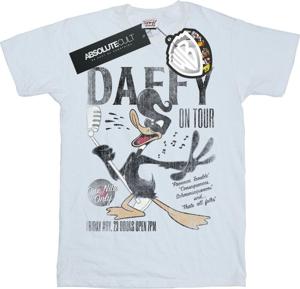 Looney Tunes - T-Shirt für Damen BI31748 (M) (Weiß)