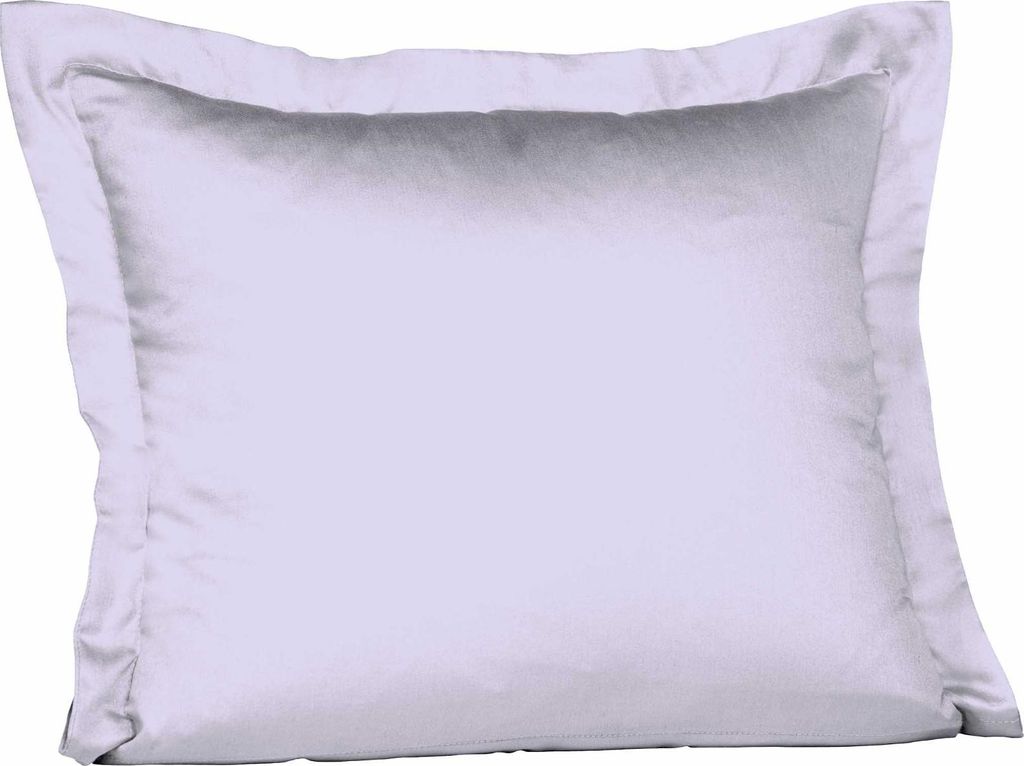 Fleuresse Mako-Satin-Kissenbezug uni colours helllavendel 5014, Größe 35x40cm