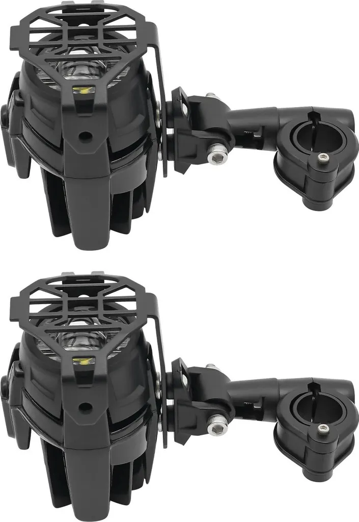 Kit Fendinebbia LED Nero 12V/24V: Visibilità Estrema e Look Dark