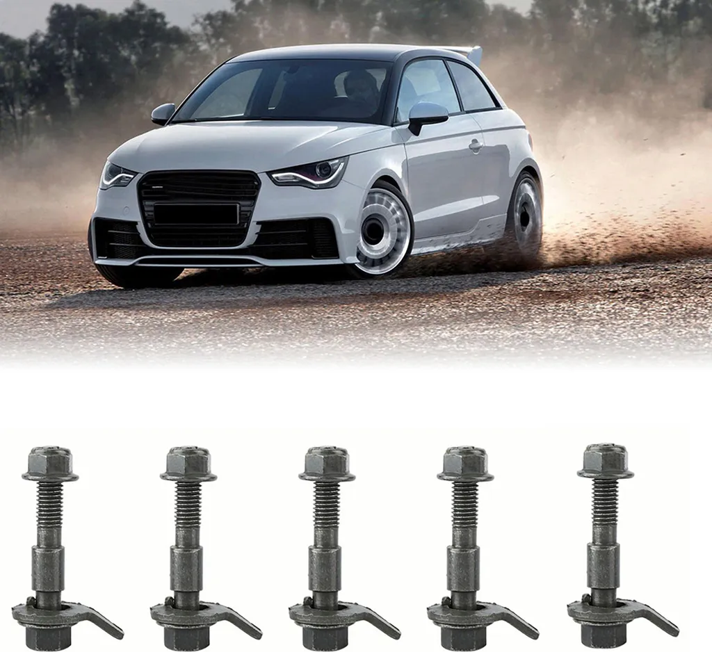 Kit di campanatura durevole Bullone a camme, regolabile da 12 mm per la maggior parte dei pneumatici del veicolo con dimensioni adeguate Seleziona i modelli Ford/Lincoln - 4