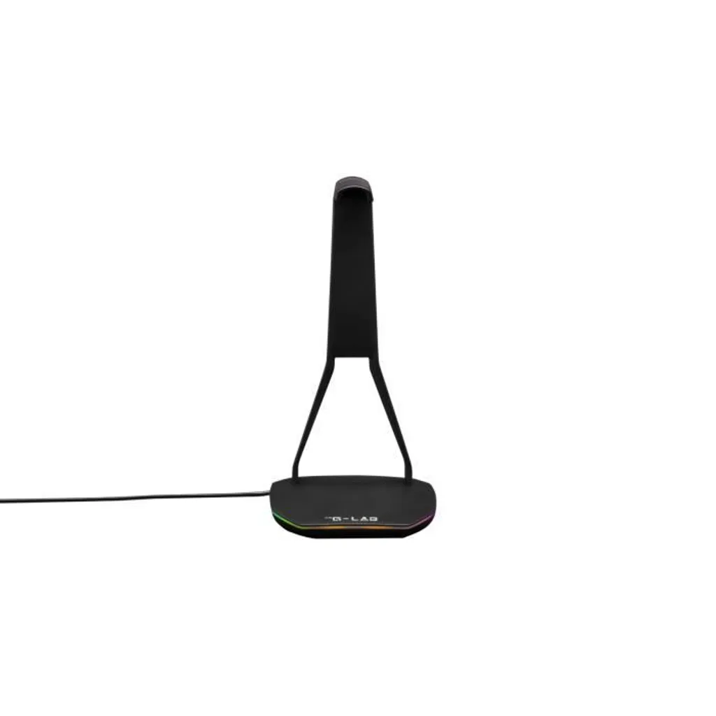 Supporto casti Il G-Lab K-Stand Hydrogen, 2 USB, negru - 2