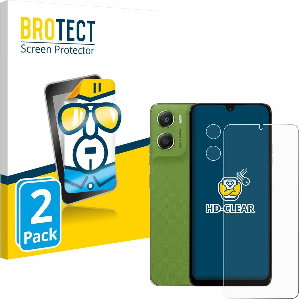 2x Für Motorola Moto G06 Power (Display+Kamera) Schutzfolie Produktbild 