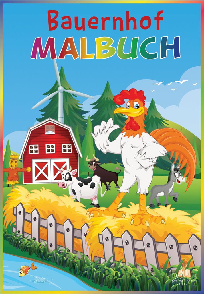 Müller, J: Bauernhof Malbuch