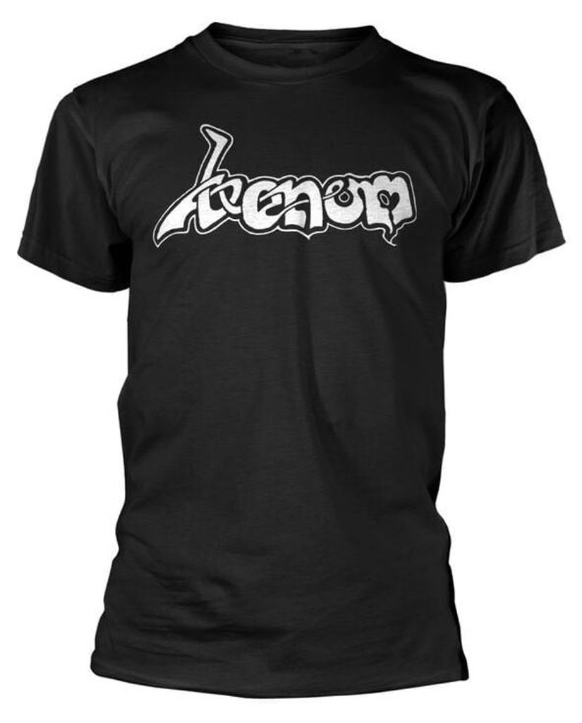 Venom T-Shirt Herren Logo schwarz Band-Merch, Bands 100% Baumwolle L