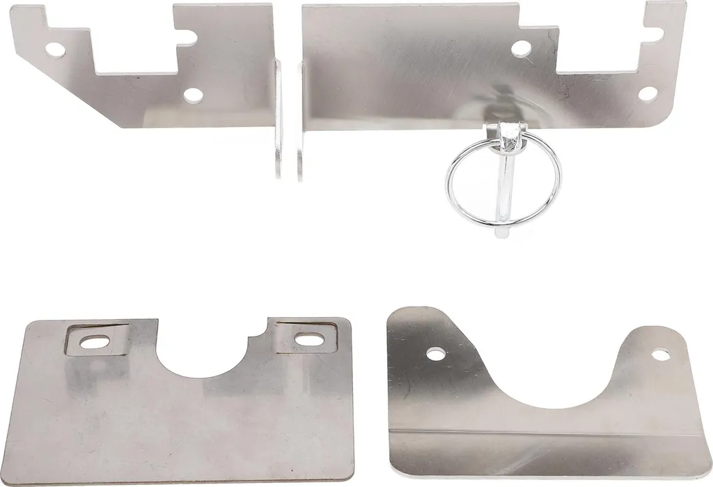 Arrêt de porte inox anti-vol Ducato : sécurité robuste pour camping-car