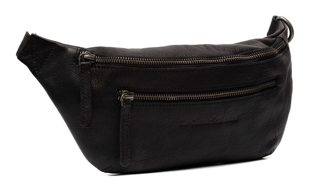 The Chesterfield Brand C23.1022 Severo Waist Bag Washed Waxed Leder 00 black