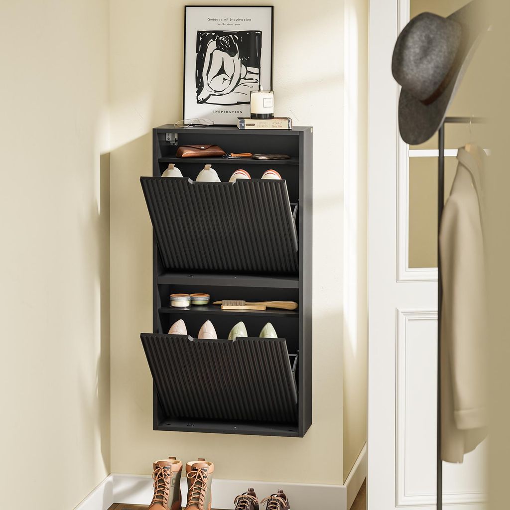 SoBuy Schuhschrank Hängend Schuhkipper, Schuhschrank Schmal