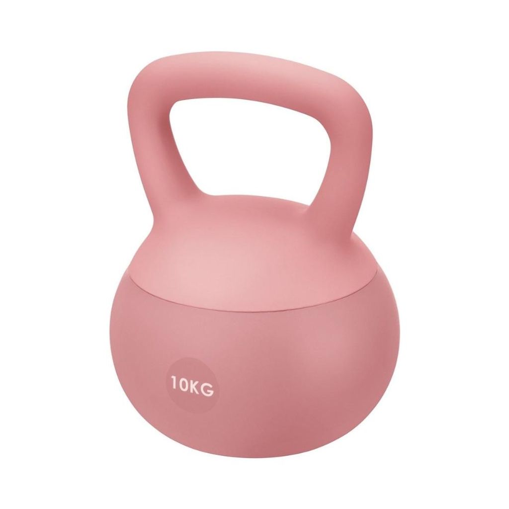 Kugelhantel 10 kg Kettlebell Rundgewicht Rosa Schwunghantel Produktbild 