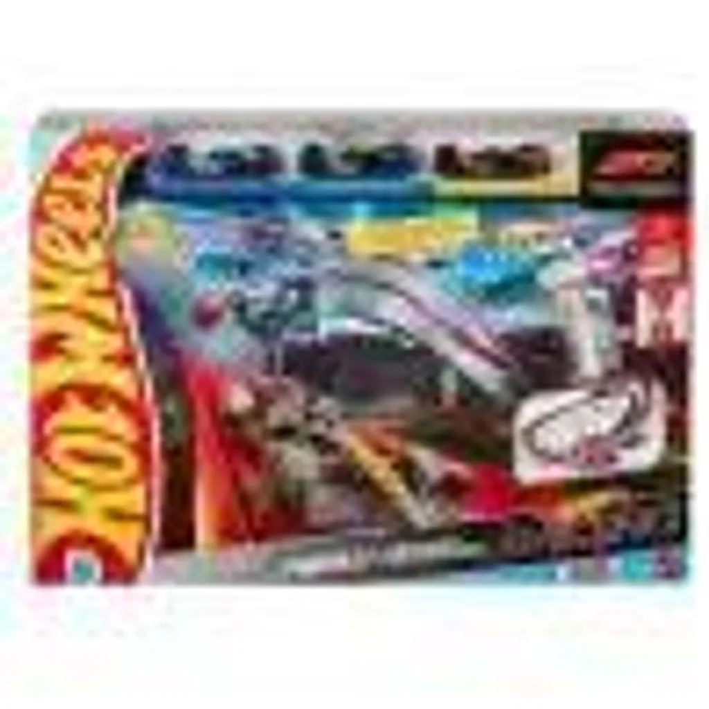 Jouet Petit Circuit Hot Wheels Racing Starter Trackset Facile à Assembler - 12