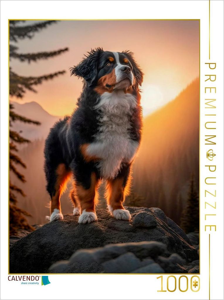 CALVENDO Puzzle Blick in die Ferne | 1000 Teile Lege-Größe 64x48cm Foto-Puzzle für glückliche Stunden