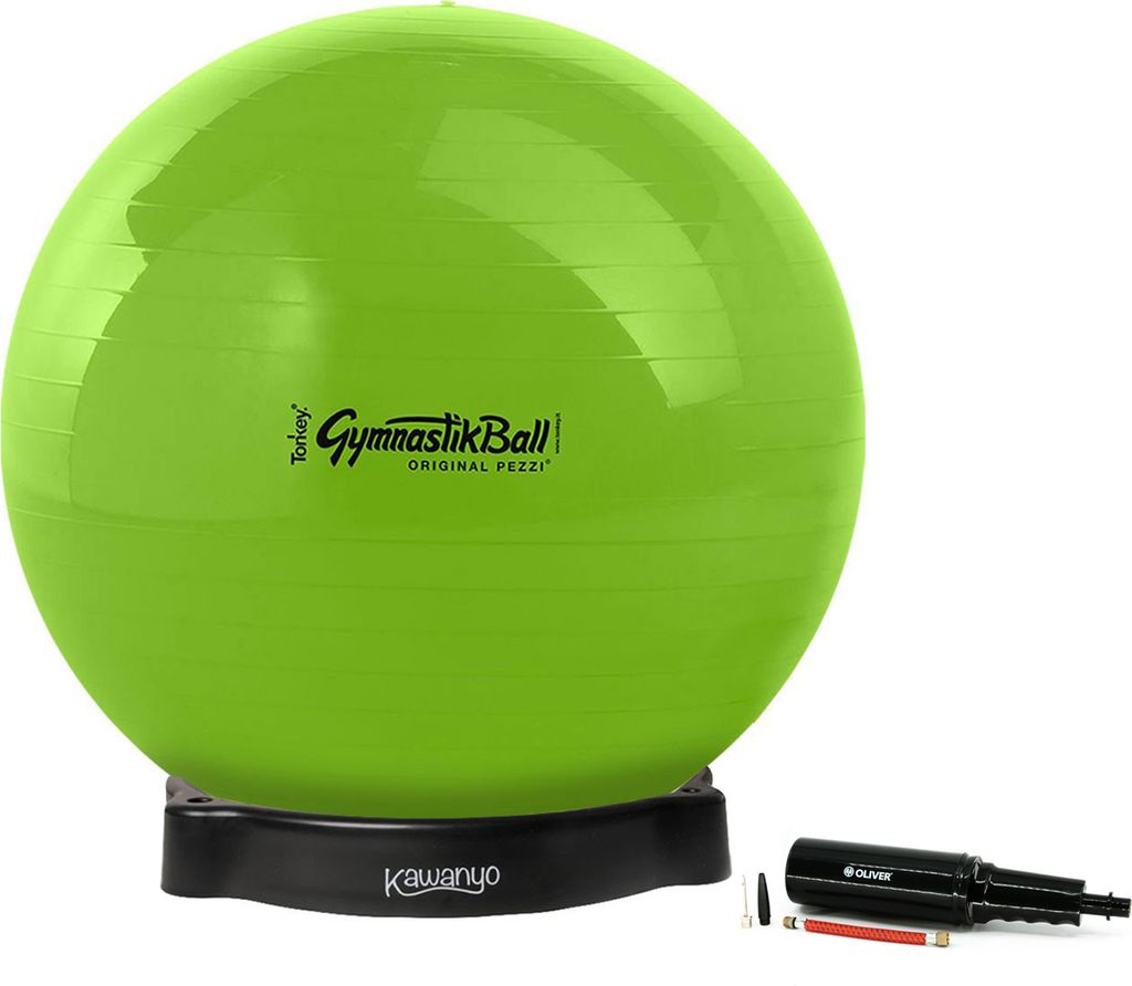 Original Pezzi® Gymnastikball STANDARD m.Ballschale u. Produktbild 