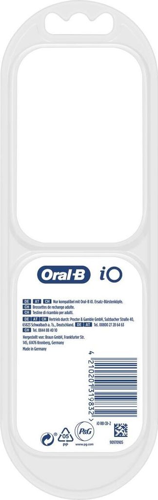 Braun Oral-B iO Aufsteckbürsten Ultimative Reinigung 2er   Produktbild 18