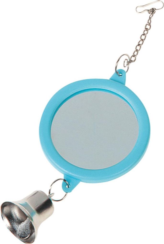 Karlie Vogelspielzeug Spiegel mit Glocke Kunststoff 6 cm Produktbild 