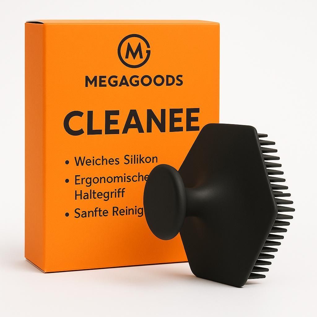 Silikon Gesichtsreinigungsbürste weich Make-up Entferner Schwarz DE.