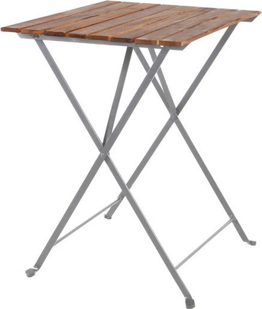 LEX Biergarten Tisch, klappbar, Akazienholz 70x70x74cm Produktbild 