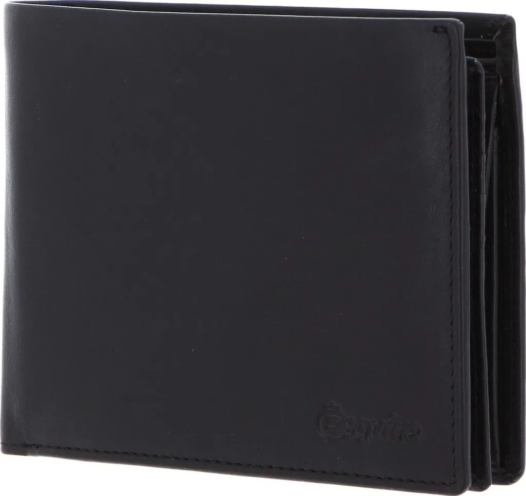 Portefeuille Bifold Esquire New Silk Marron : Rangement Compact Sécurisé