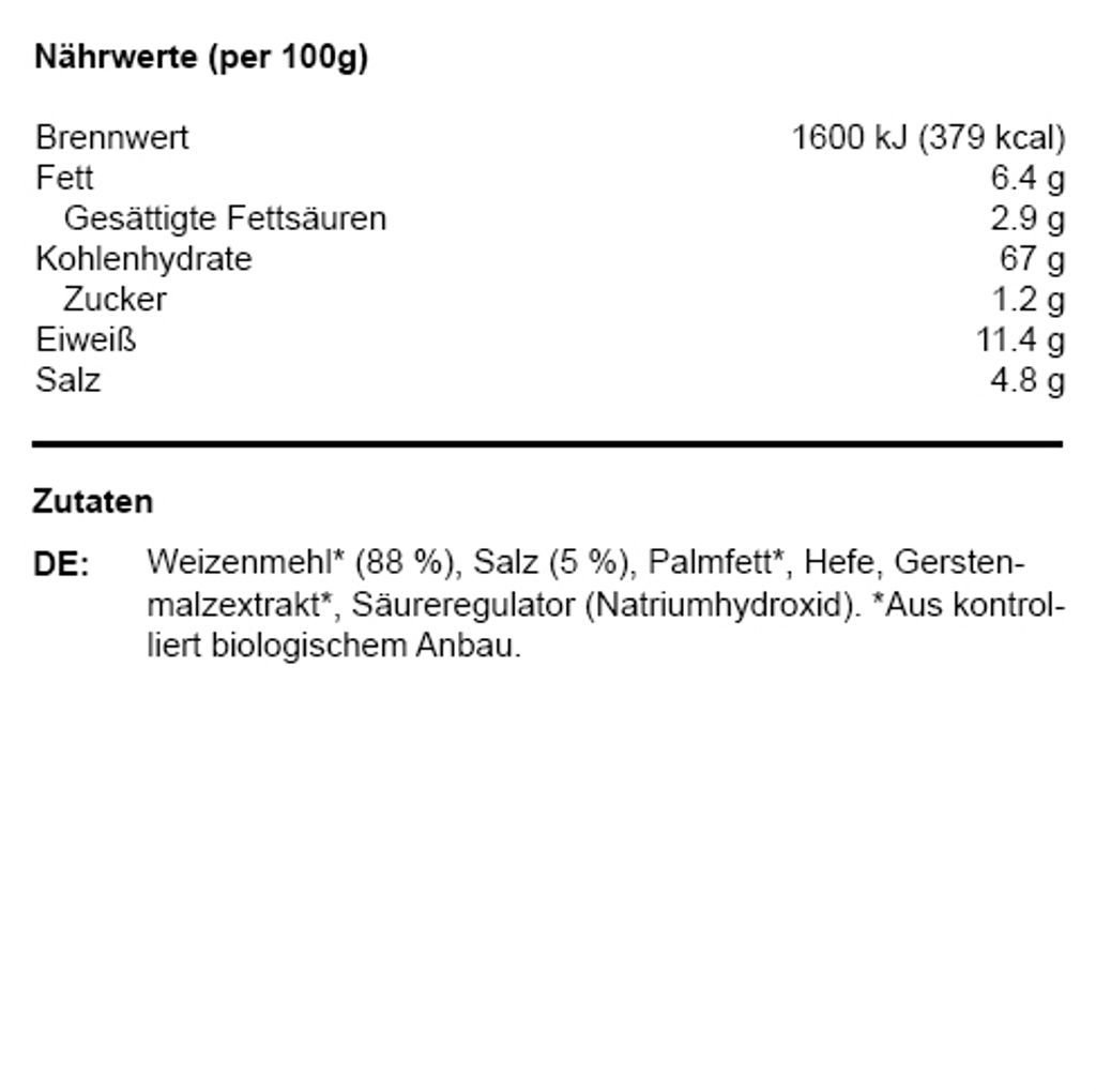HuoberGrosse Crispy Pretzel Original Flavour 10 x 2 kusy Obrázek produktu 6