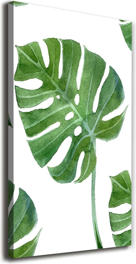 Tulup Leinwandbild - 70x140cm - Wandkunst - Drucke auf Leinwand - Leinwanddruck - Wohnzimmer Wanddekoration XXL - Wohnung Deko Kunstdrucke - Blum...