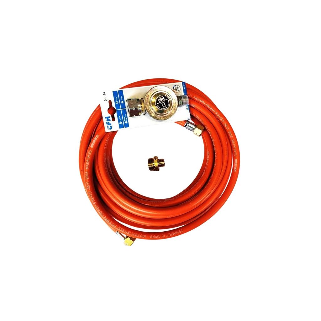 Zatechs Gas Adapter 1" US MAPP Gewinde x 3/8" Linksgewinde für US Lötbrenner Anschluss an Propan Gasschlauch Gasflasche