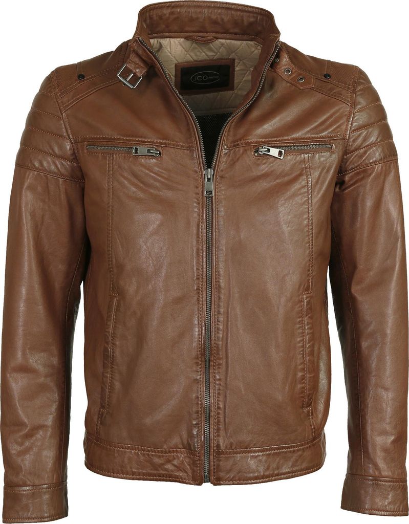 JCC Lederjacke 51280 Herren caramel 58