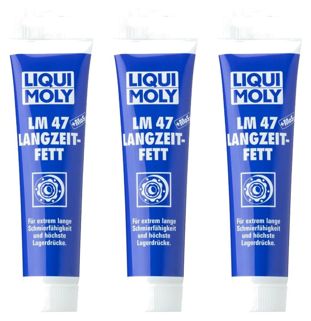 Liqui Moly LM 47 LANGZEITFETT + MoS2 100 Gramm Tube Reifen Produktbild 