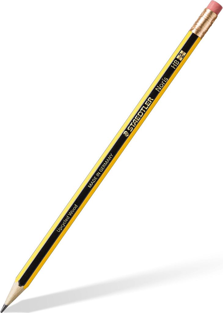 Staedtler Noris, HB, Czarny, Żółty, PEFC, 2 mm, 12 szt., Zdjęcie produktu 