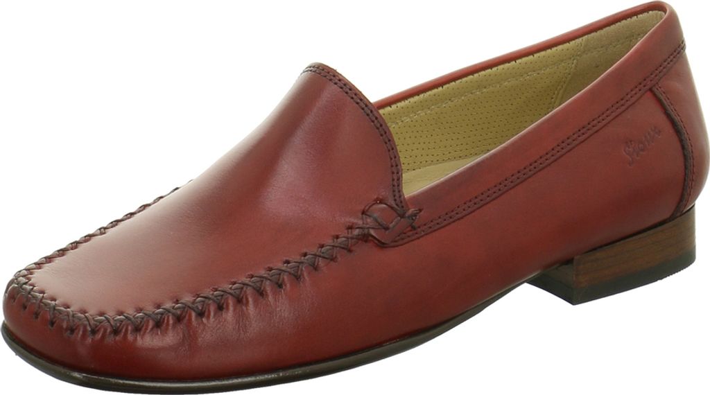 Sioux Campina Slipper in Übergrößen Rot 63113 große Damenschuhe