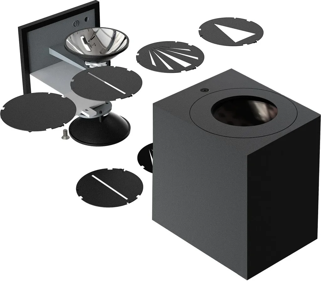 Applique Canto Kubi 2 LED Blanc IP44 : Solution Anti-Corrosion Façade - 11