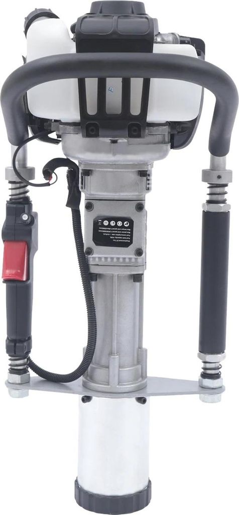 Pfahlramme - Benzin 4-Takt - Motor 37,7 cm³ - Schlagenergie 45 J - Für Garten und Bau