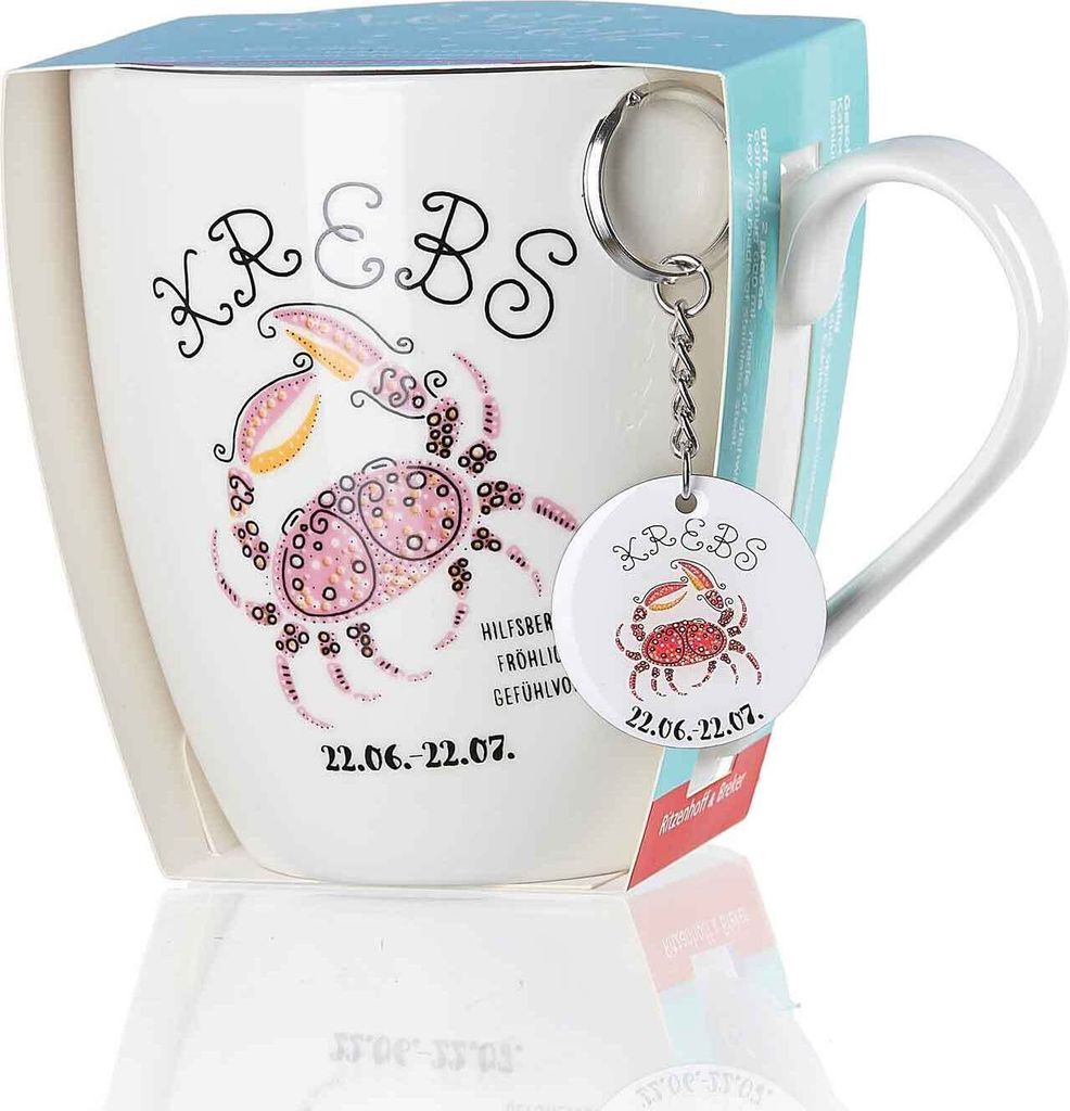 Ritzenhoff & Breker ASTRO Jumbotasse Krebs 650 ml - DS Produktbild 